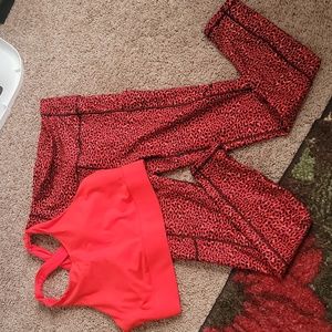 Fabletics workout set, SM